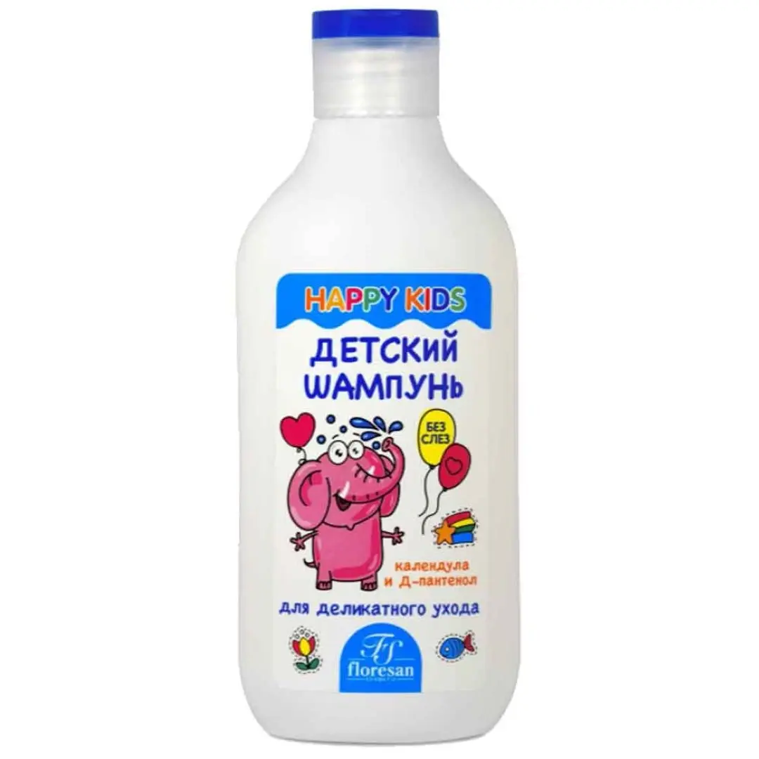Ф-401n Шампунь детский Happy kids Каледула Д-пантенол 300 мл
