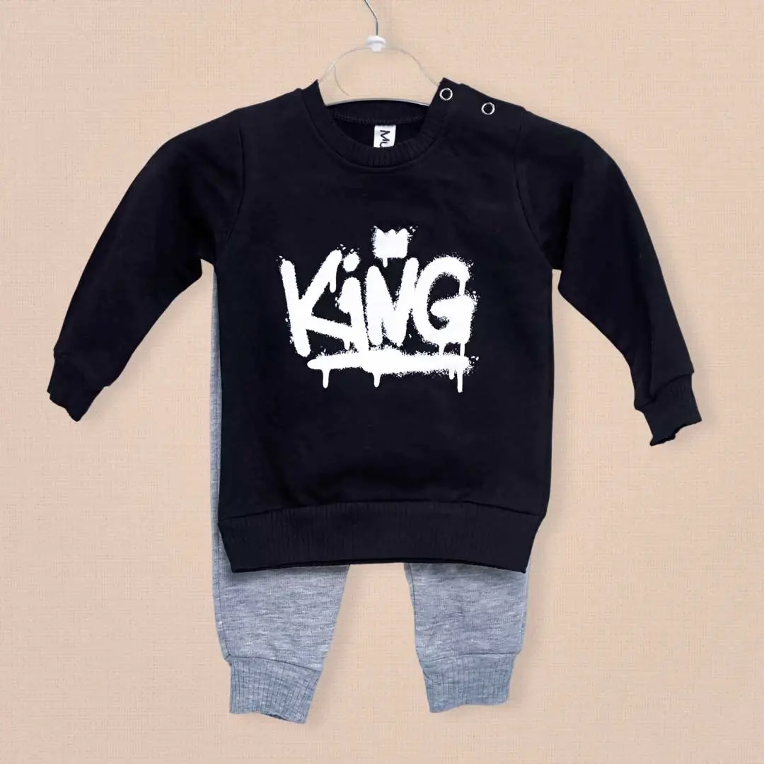 Комплект 2ка Mukko свитшот + штаны King Черный