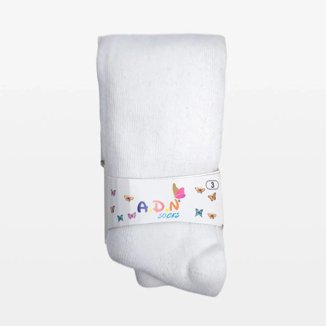 Колготки A.D.N Socks Однотонные Белый
