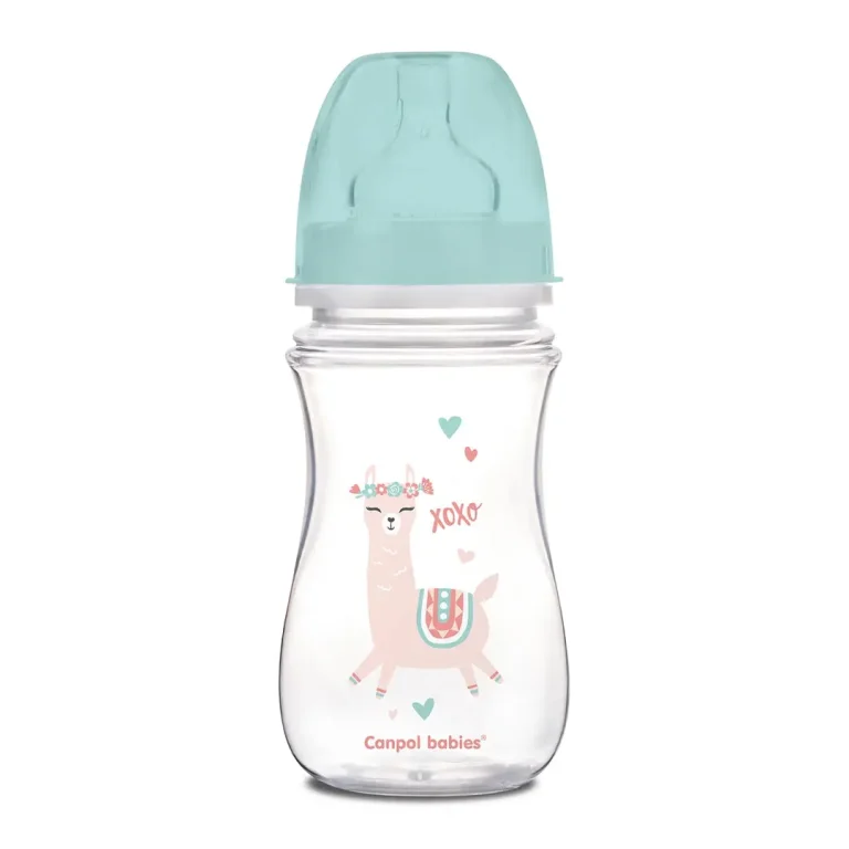 Антиколиковая бутылочка Canpol Babies 240 мл 3+ мес Лама