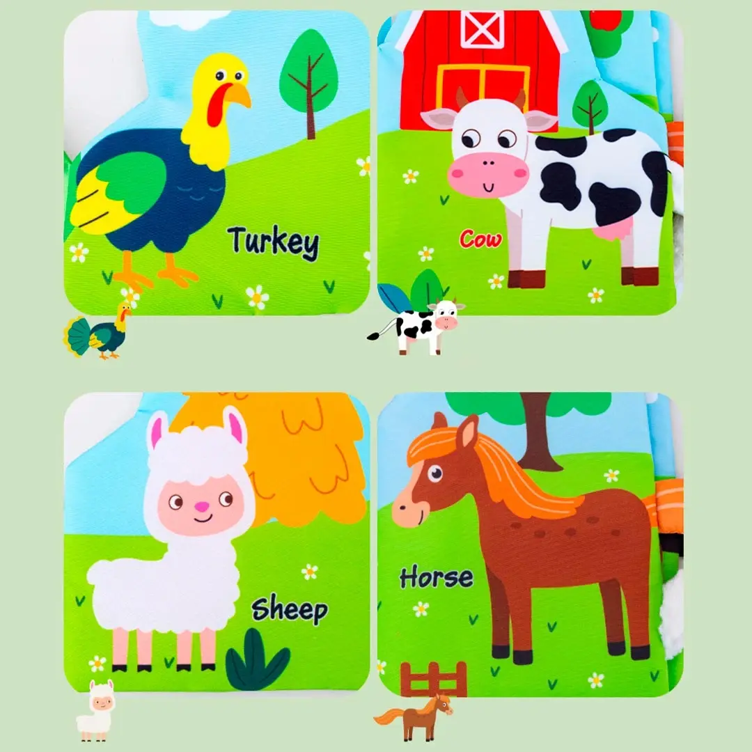 Книжка-шуршалка Farm tails