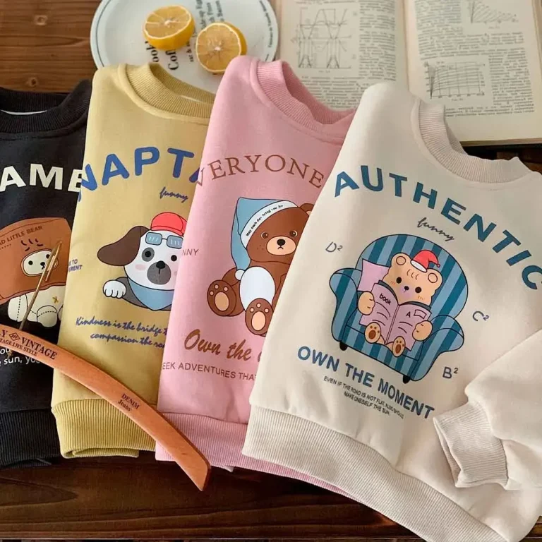 Свитшот Dingdong Authentic мишка Молочный