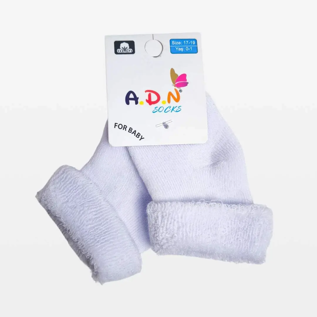 Носки A.D.N Socks Однотонные Белый